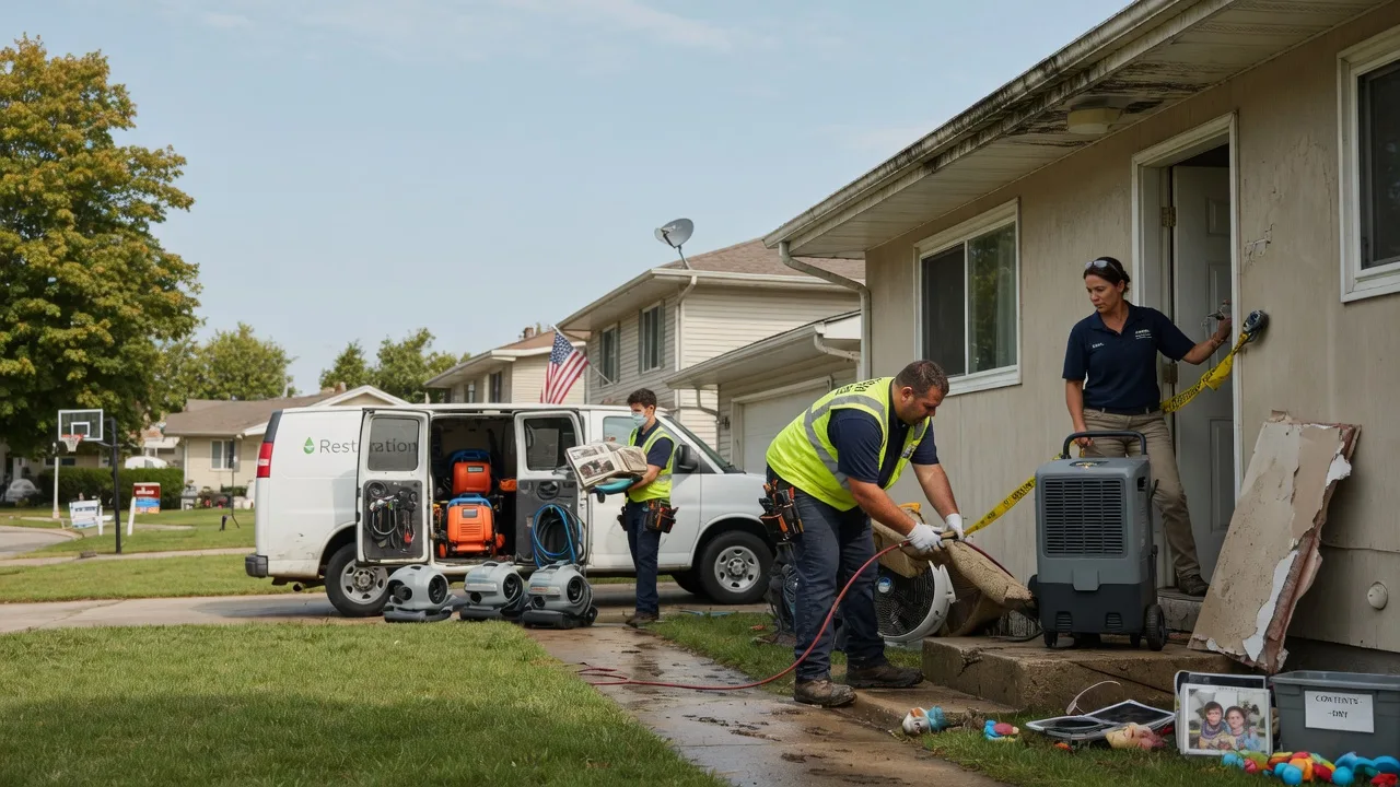 Water Damage Restoration in Maribel, WI near me